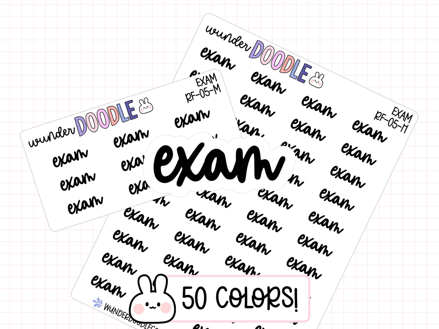 Exam Planner Stickers | RF-05