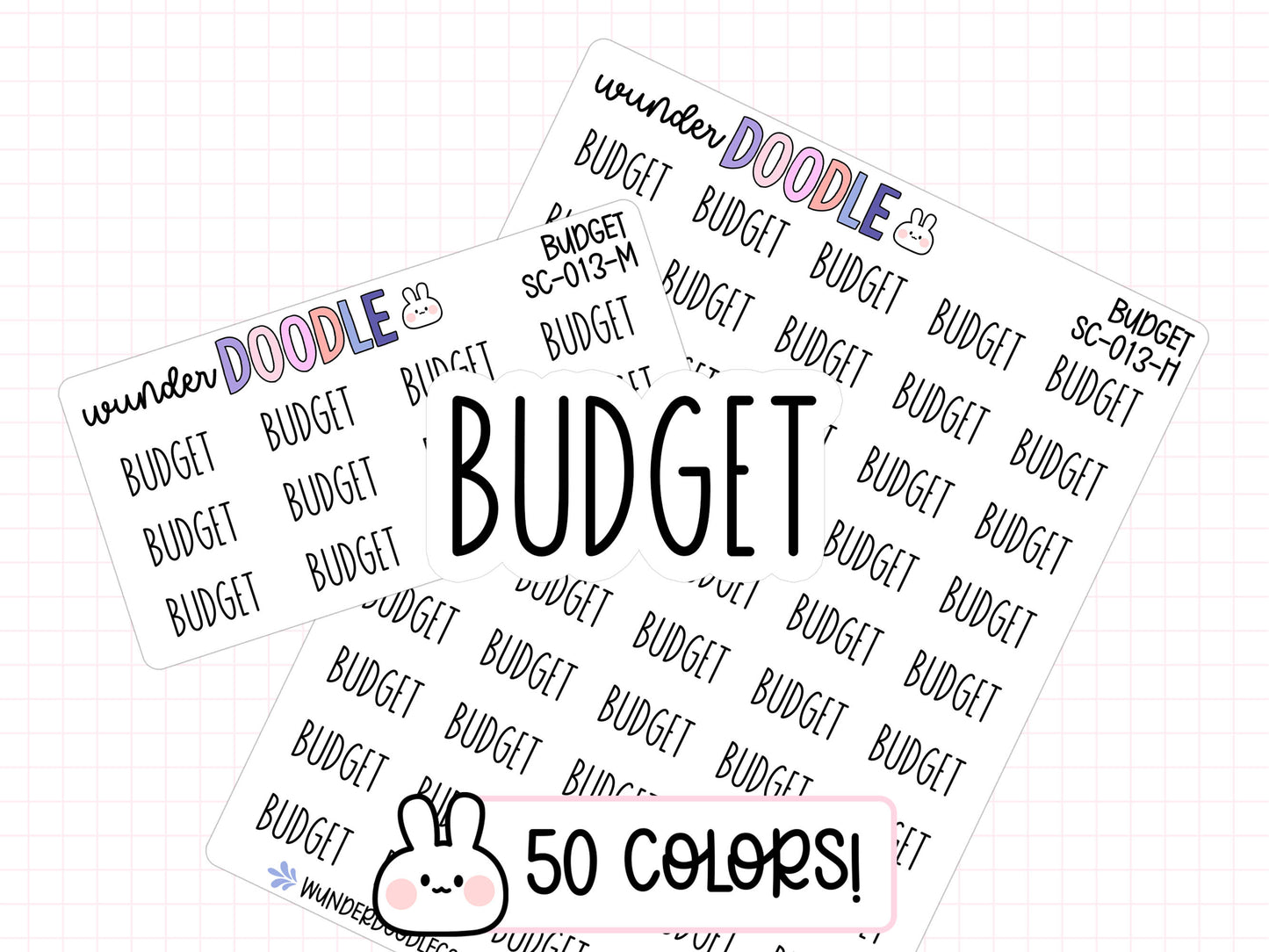 Budget Planner Stickers | SC-013