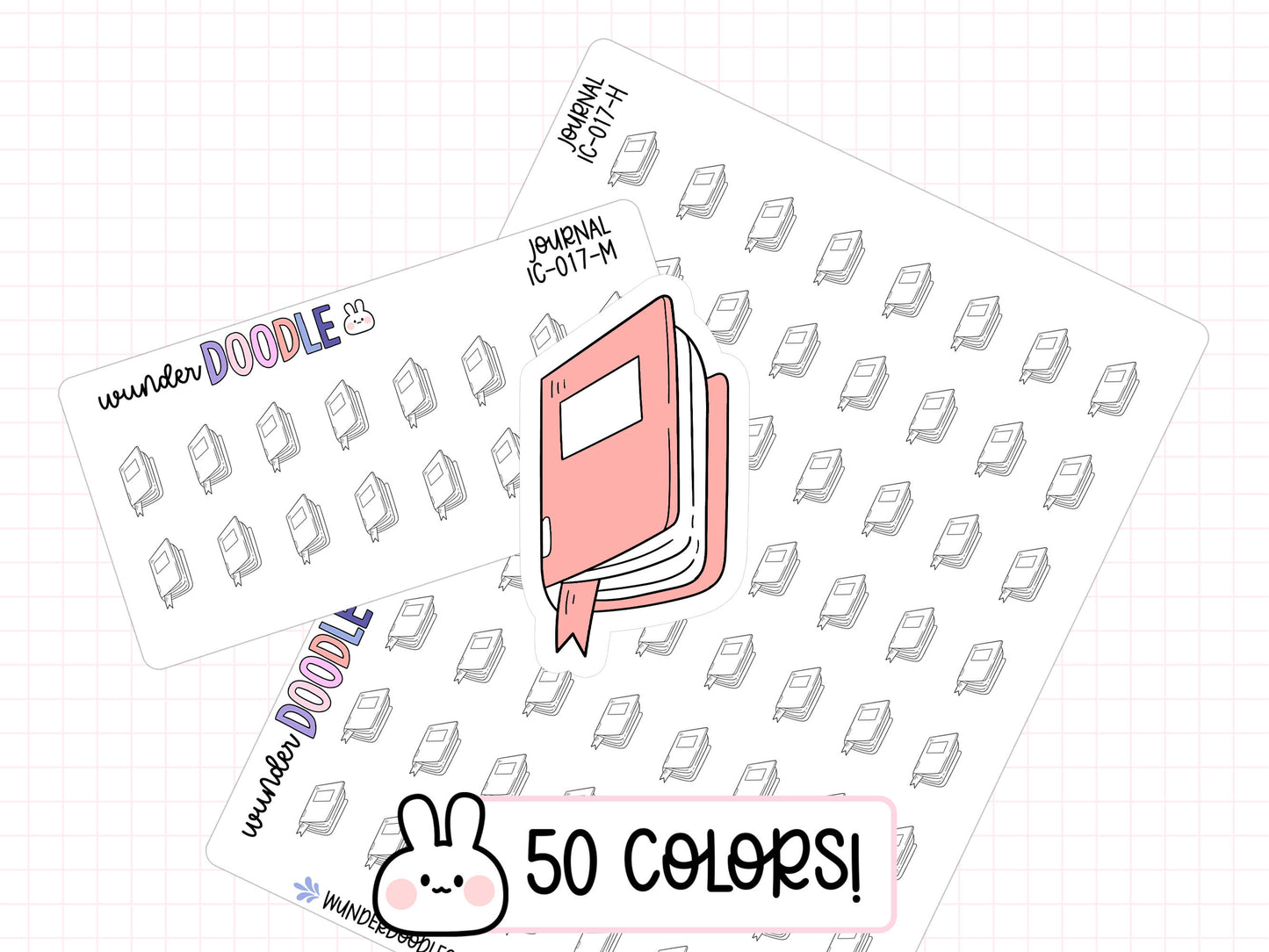 Journal Planner Stickers | IC-017