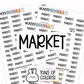 Market Planner Stickers | AW-33
