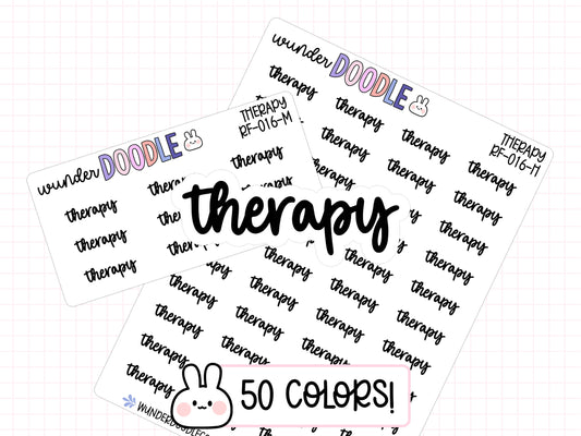 Therapy Planner Stickers | RF-016