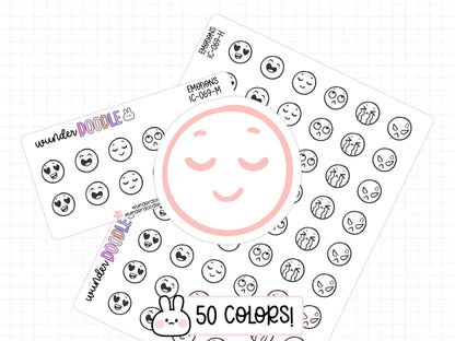 Emoji Planner Stickers | IC-069