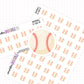 Baseball Planner Stickers | IC-064