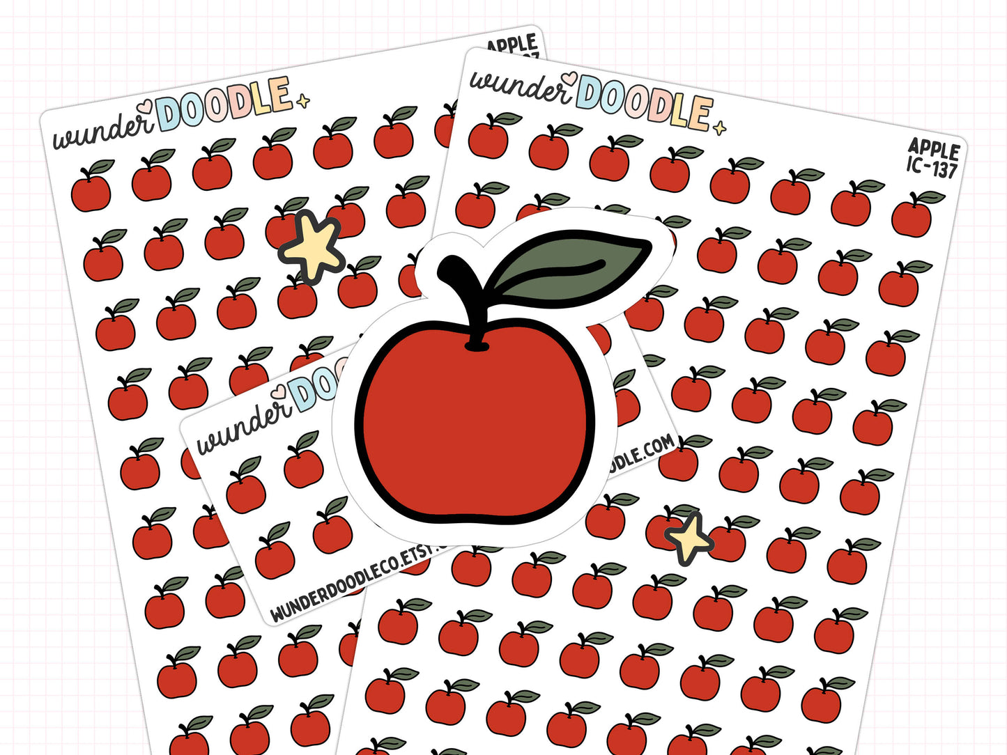 Apple Planner Stickers | IC-137