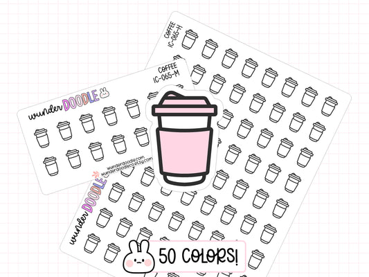 Coffee Planner Stickers | IC-065