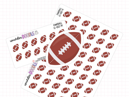 Football Planner Stickers | IC-062