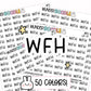 WFH Planner Stickers | LR-19