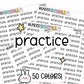 Practice Planner Stickers | LR-12