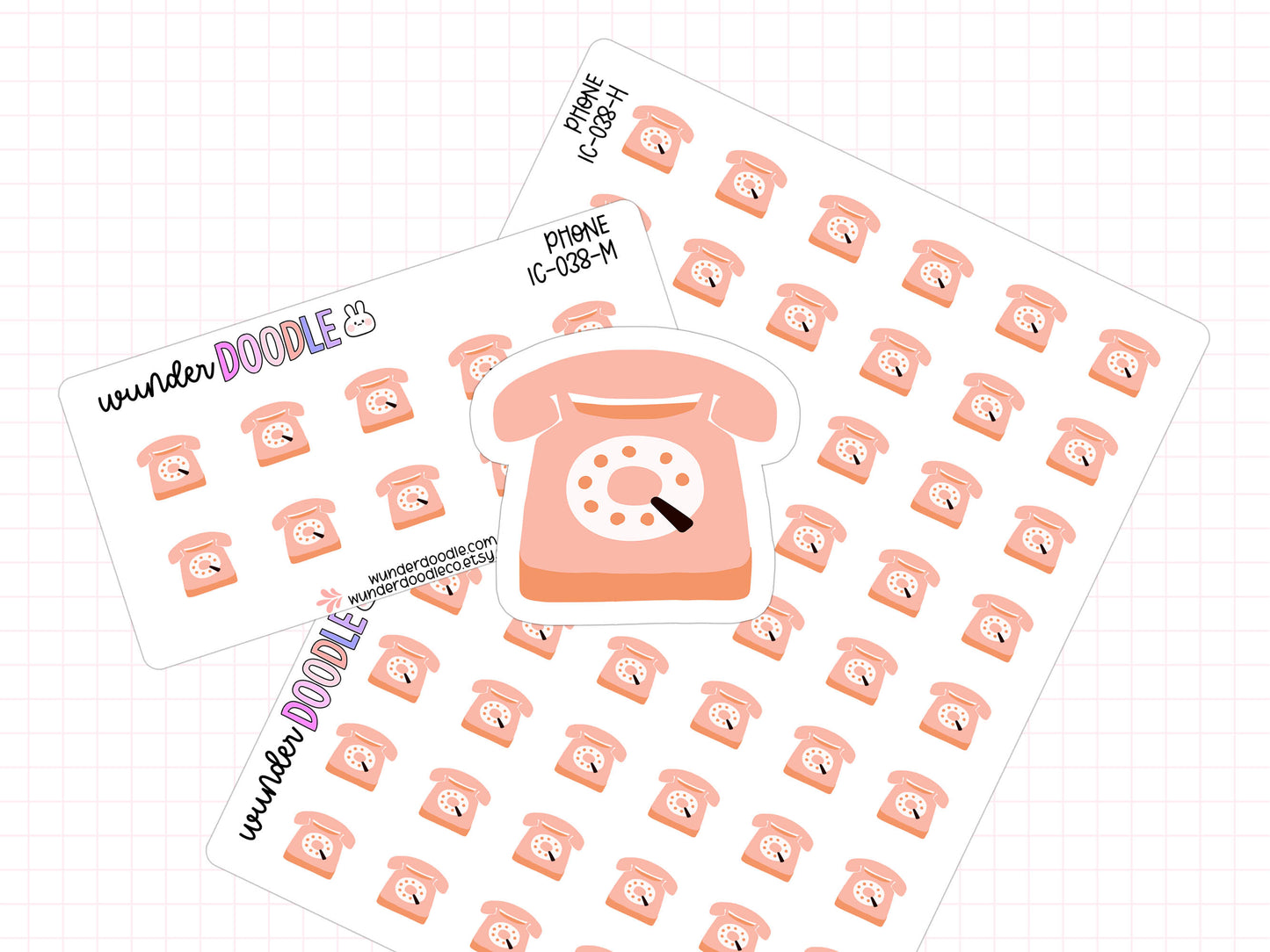 Phone Planner Stickers | IC-038