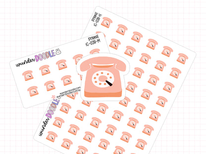 Phone Planner Stickers | IC-038