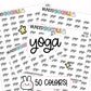 Yoga Planner Stickers | MS-31
