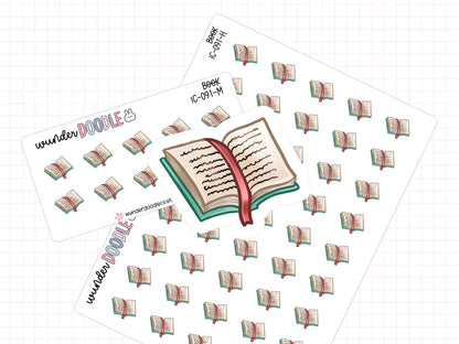 Journal Notebook Planner Stickers | IC-091