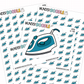 Iron Planner Stickers | IC-108