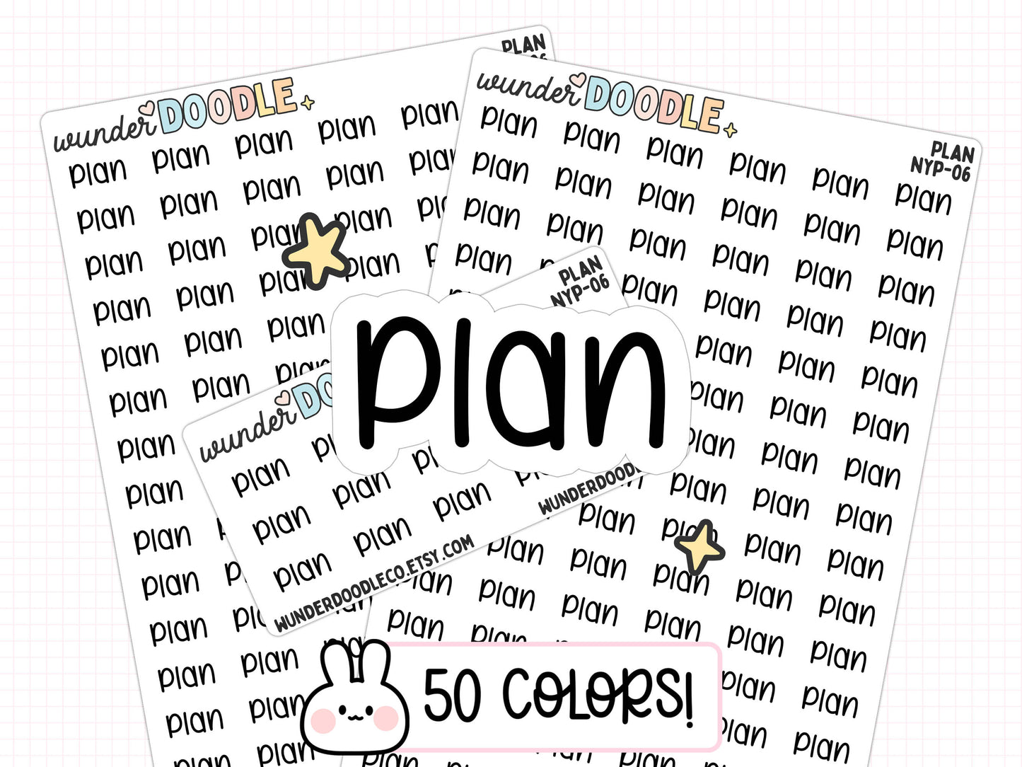 Plan Planner Stickers | NYP-06