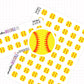 Softball Planner Stickers | IC-072