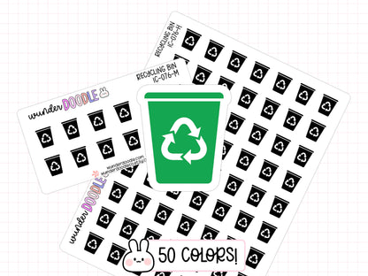 Recycling Planner Stickers | IC-076