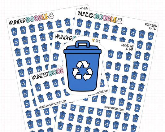 Recycling Planner Stickers | IC-147