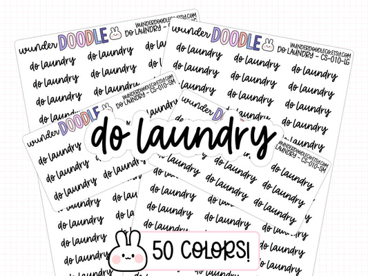 Do Laundry Planner Stickers | CS-010