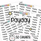 Payday Planner Stickers | NYP-24