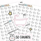 Bath Planner Stickers | IC-133