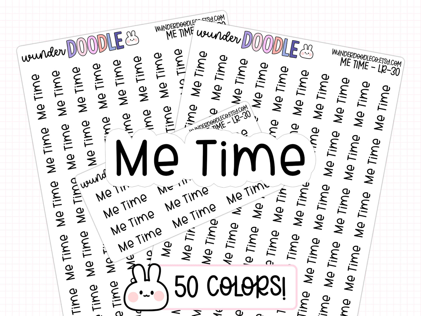 Me Time Planner Stickers | LR-30