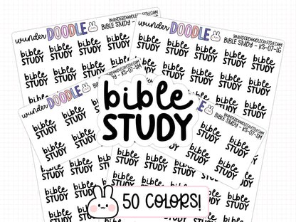 Bible Study Planner Stickers | KS-07