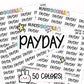 Payday Planner Stickers | AW-04