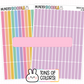 Skinny Box Planner Stickers | B-08