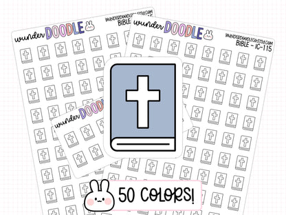 Bible Icon Planner Stickers | IC-0115