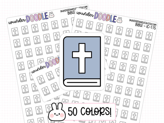 Bible Icon Planner Stickers | IC-0115