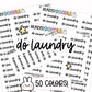 Do Laundry Planner Stickers | CS-010