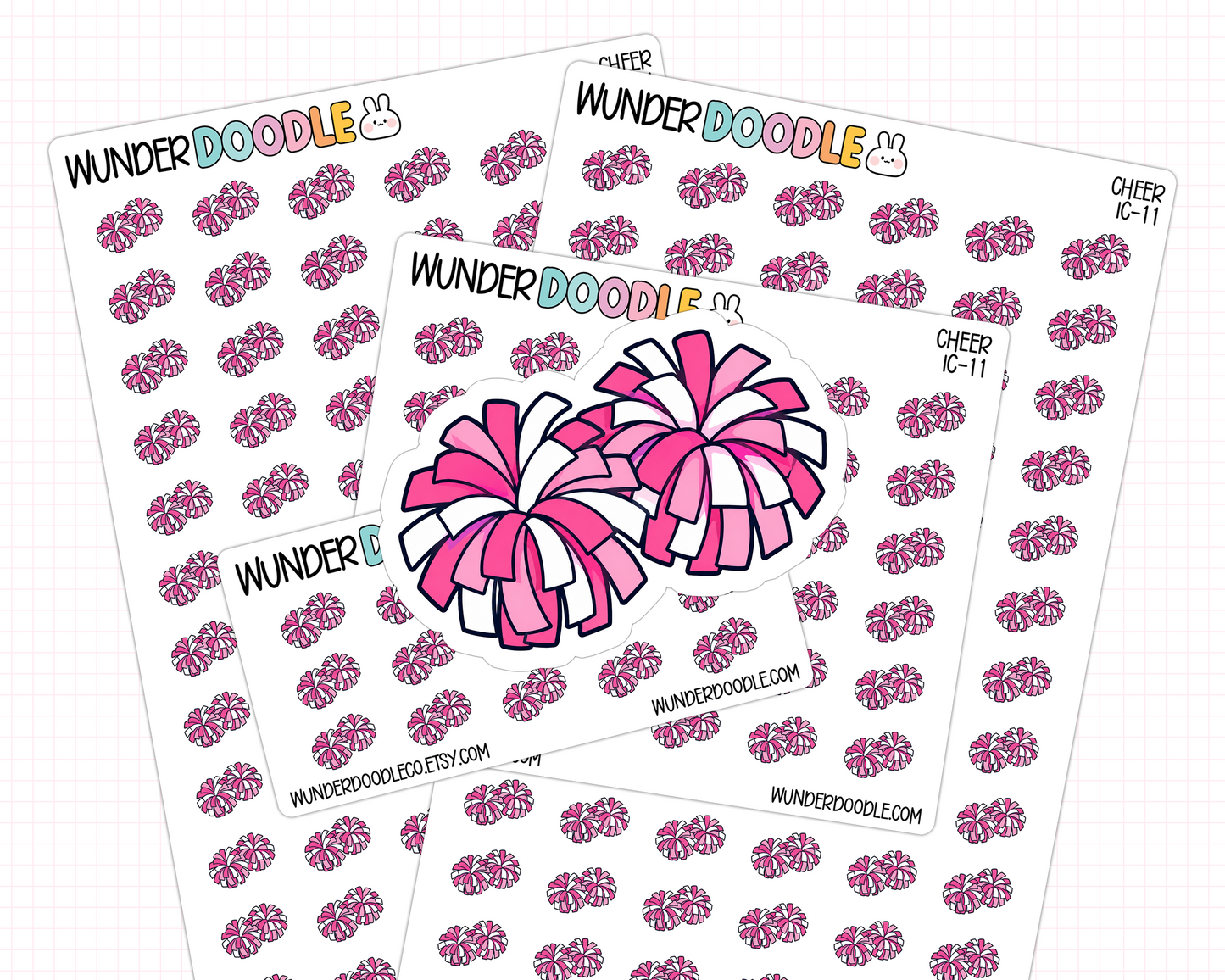 Cheer Planner Stickers | IC-11