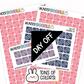 Day Off Planner Stickers | CORNER-02