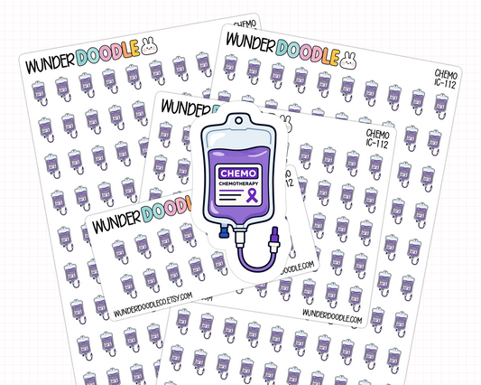 Chemotherapy Planner Stickers | IC-112