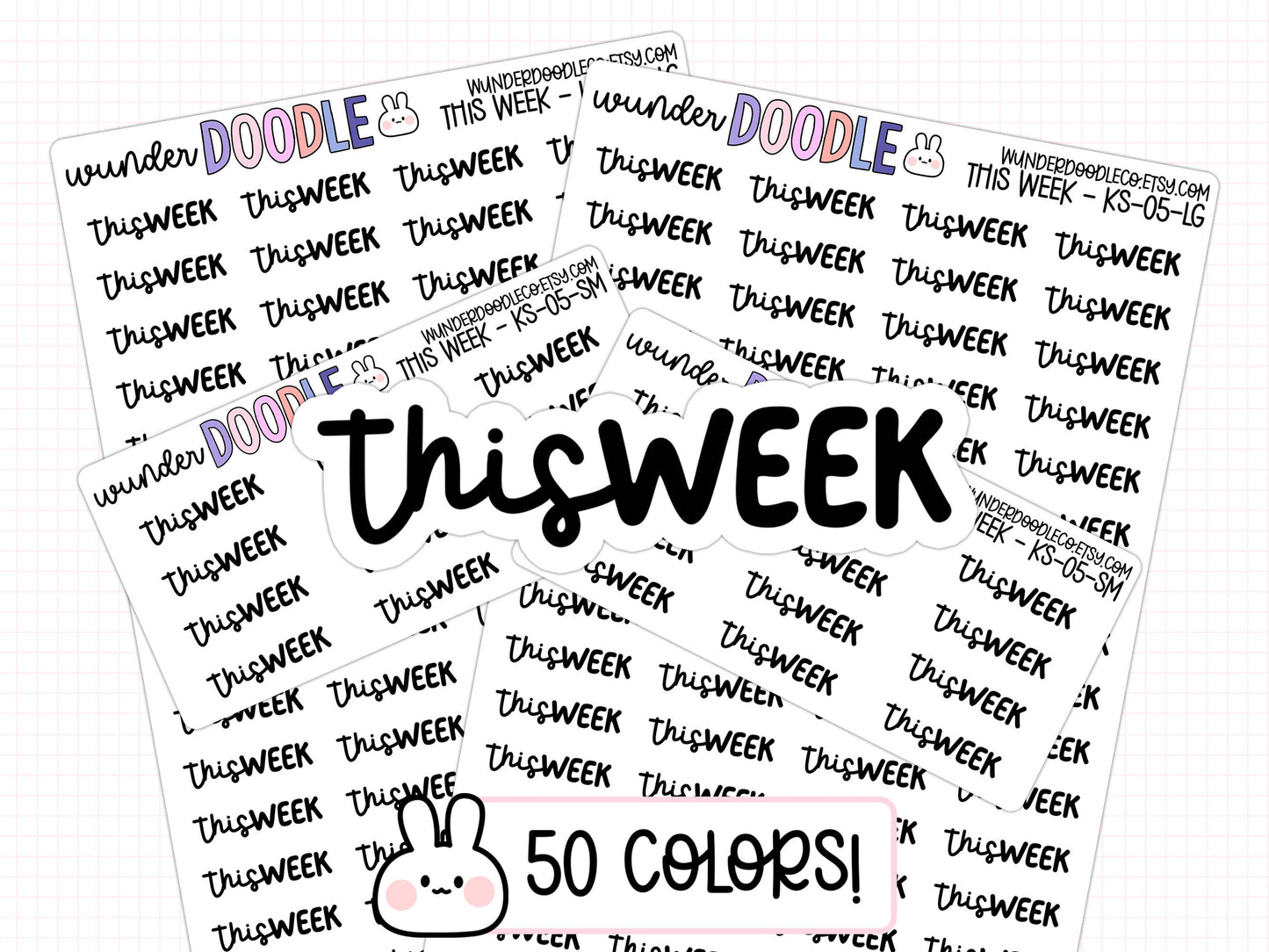 This Week Planner Stickers | KS-05