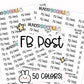 FB Post Planner Stickers | MS-47