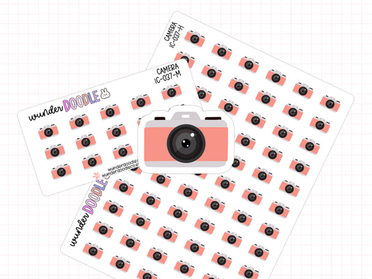 Camera Planner Stickers | IC-037