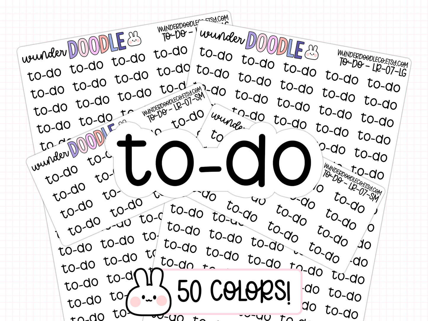 To-Do Planner Stickers | LR-07