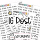 IG Post Planner Stickers | MS-45