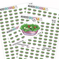 Salad Planner Stickers | IC-35