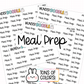 Meal Prep Planner Stickers | MS-49