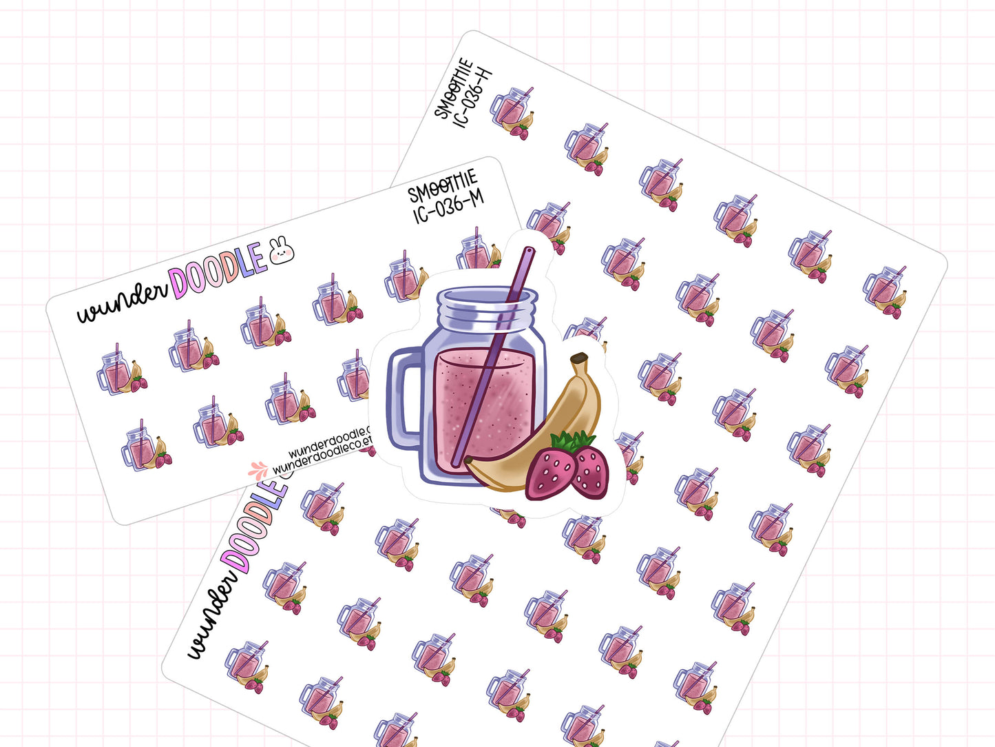 Smoothie Planner Stickers | IC-036