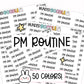 PM Routine Planner Stickers | AW-27