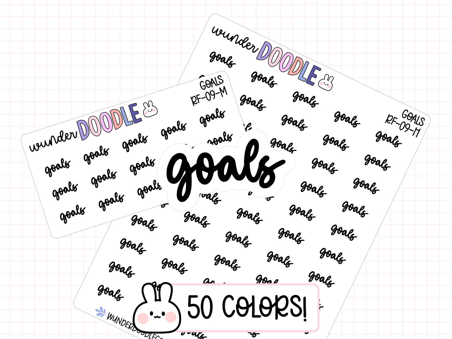 Goals Planner Stickers | RF-09