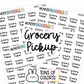 Grocery Pickup Planner Stickers | BT-14