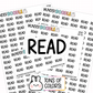 Read Planner Stickers | CB-26