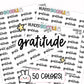 Gratitude Planner Stickers | CS-09