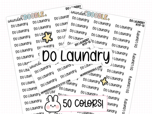 Do Laundry Planner Stickers | NYP-10