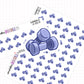 Dumbbells Planner Stickers | IC-025