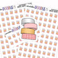 Washi Tape Icon Planner Stickers | IC-0113